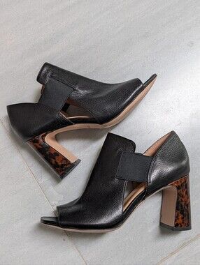 new CORSO COMO maybel leather peep toe heels 7.5
